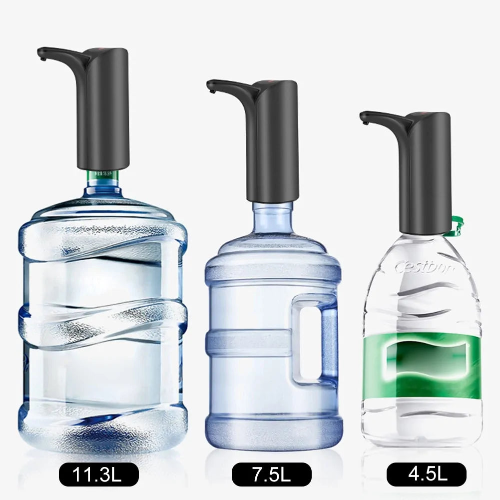 Dual Mode Automatic Water Bottle Pump - USB Rechargeable