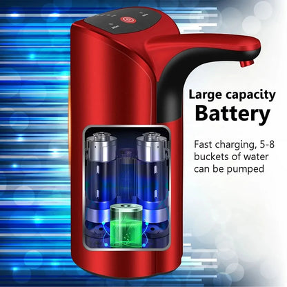 Dual Mode Automatic Water Bottle Pump - USB Rechargeable